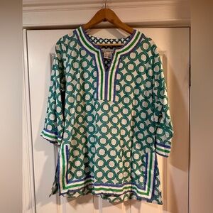 Gretchen Scott tunic. XL.